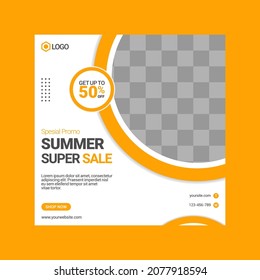 Social Media Post Template  Editable Social Media Banner Template