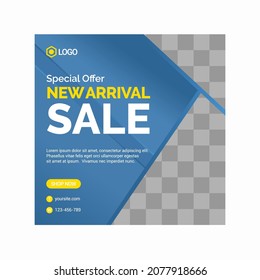 Social Media Post Template  Editable Social Media Banner Template