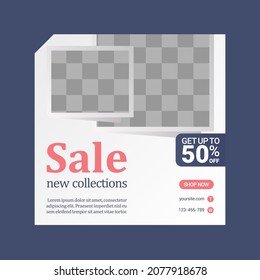 Social Media Post Template  Editable Social Media Banner Template