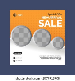 Social Media Post Template  Editable Social Media Banner Template