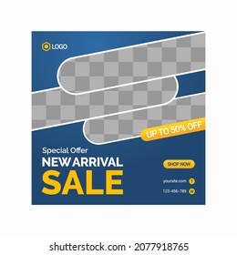 Social Media Post Template  Editable Social Media Banner Template