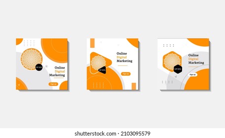 Social Media-Post-Vorlage für eidische Grüße oder Wünsche mit Monddesign, Eid Feiern Social Media-Post mit Mandala und Laternen Free Vector
