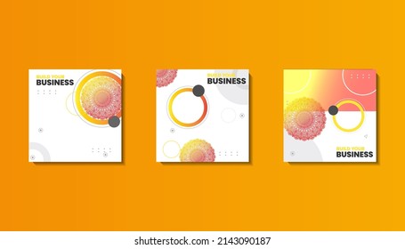 Social media post template for eid greetings or wish with moon design, Eid celebration social media post with mandala and lanterns vector design