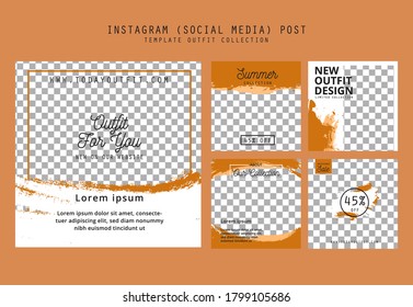 Social Media Post Template for feed or ads