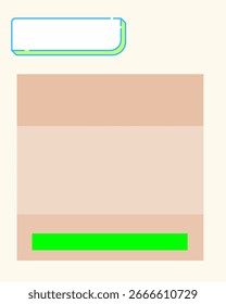 Social media post template with  frame, great for stories, influencers and photographers.