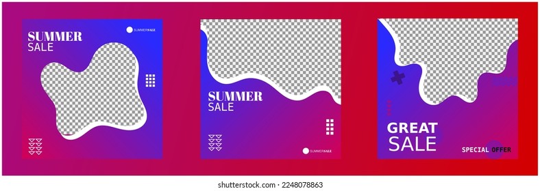 Social Media Post Template. marketing social media post and flyer