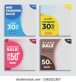 Social Media Post Template Modern