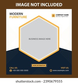 Social Media Post Template for Modern Furniture