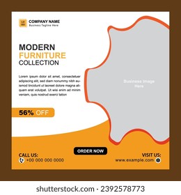 Social Media Post Template for Modern Furniture