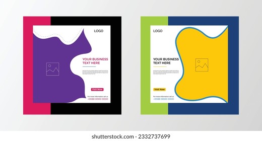 Social Media Post Template,  poster, media, promotion
