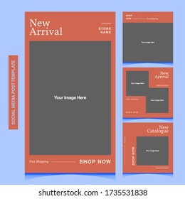 Social media post template ramadan concept. Easy to use and free editable for commercial or personal use.