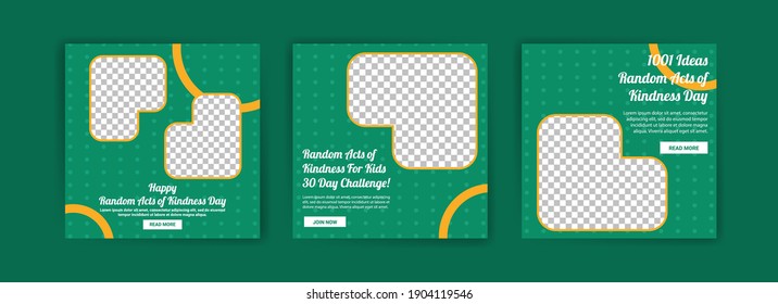Social media post template for random acts of kindness day. Happy Random Acts of Kindness Day. Random Acts of Kindness For Kids: 30 Day Challenge. 1001 Ideas random acts of kindness day.