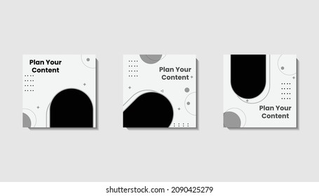 Social Media Post Template Set