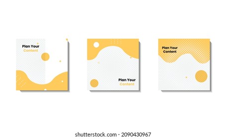 Social Media Post Template Set