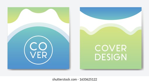 Social media post template square background with Geometric style. Applicable for Covers, Voucher, Flyers and Banner Designs