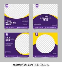 Social media post template suitable for marketing, advertising, ads, promotion, web, banner, and many more business.