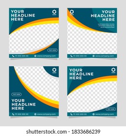Social media post template suitable for promotion, marketing, advertising, web, banner, ads, and many business.