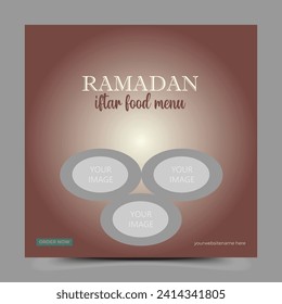 Social Media-Post-Template-Design-Iftar-Menü