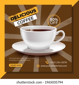 social media post template vector design. 