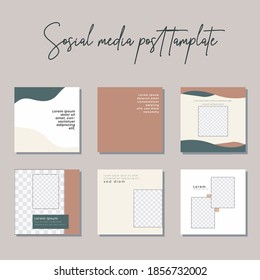 Social media post templates to beautify your posts on social media