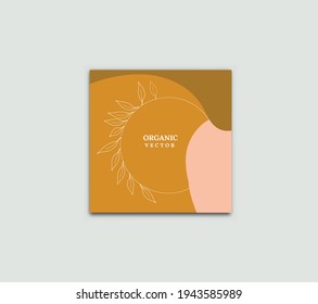 Social media post templates set for business. Social media templates.