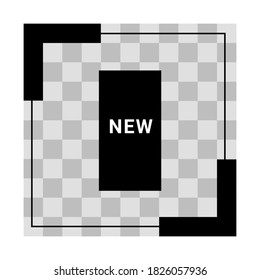 Social media post templates, suitable for digital marketing, social media templates that are modern, trendy and attractive