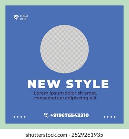 social media post templates, Suitable for social media post and web internet ads. Vector illustration with photo college