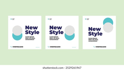 social media post templates, Suitable for social media post and web internet ads. Vector illustration with photo college