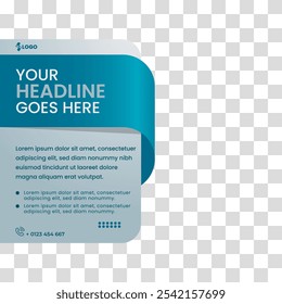 Social media post templates are suitable for all types of content