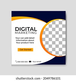 social media post template.social media promotion.socia media instagram stories.Editable Post Template Social Media