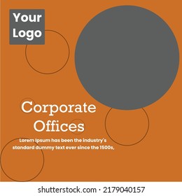 Social media post Templet vector Background  