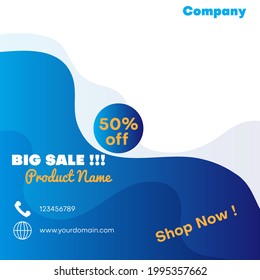 social media post for use in online promotion