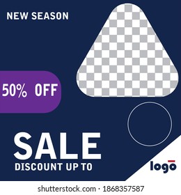 social media post vector design