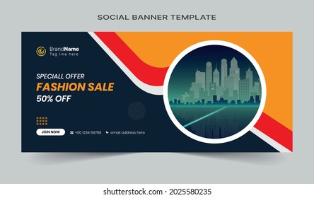 Diseño de plantillas de anuncios en medios sociales y banners web. Totalmente editable