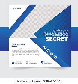 Social Media Post Web banner Design Template Vector.