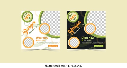 Social media post/ad banner design