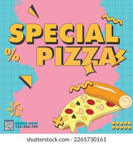 SOCIAL MEDIA POSTER AND BANNER PIZZA TIME