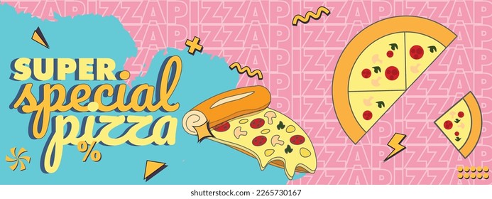 SOCIAL MEDIA POSTER AND BANNER PIZZA TIME