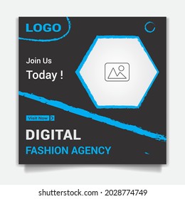 social media poster template Design for Digital Marketing Business