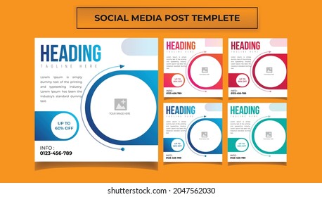 
social media post,modern design element,minimal,simple,creative shape,gradient,colored