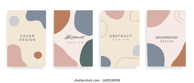 Social media Posts and Stories Template, textures and shapes for Organic design cover, Linocut Elements , invitation, party invite card template, creative minimal trendy style Vector illustration.	

