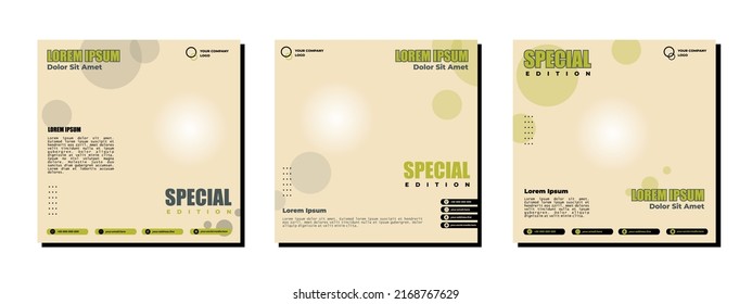 Publicaciones en medios sociales plantilla diseño moderno, para marketing digital en línea
