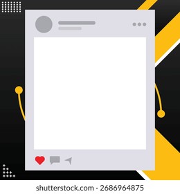 Social media posts with this modern, editable template, perfect for engaging your audience and boosting brand visibility online