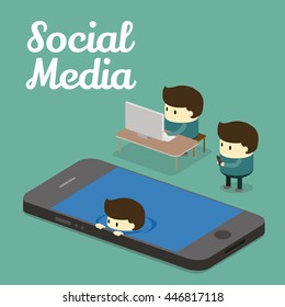 Social Media Professional Flat