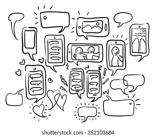 Social media relationships