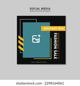 Social media sale post design