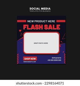 Social media sale post design