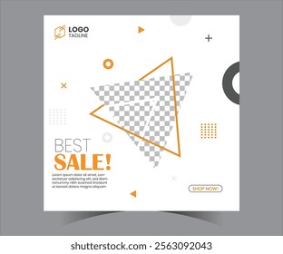 Social media sale post template