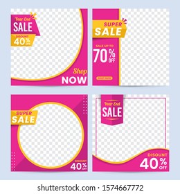 Social Media Sale Promotion Post Template