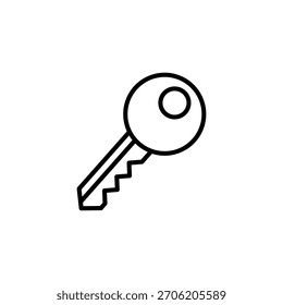 Icono de seguridad de redes sociales con una clave y un símbolo de red. Ideal para conceptos de autenticación y acceso.